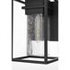 Morse 1 Light 16 inch Black Outdoor Wall Sconce