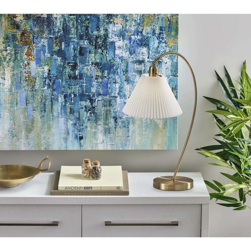 Delaney 25.88 inch 40.00 watt Antique Brass Table Lamp Portable Light