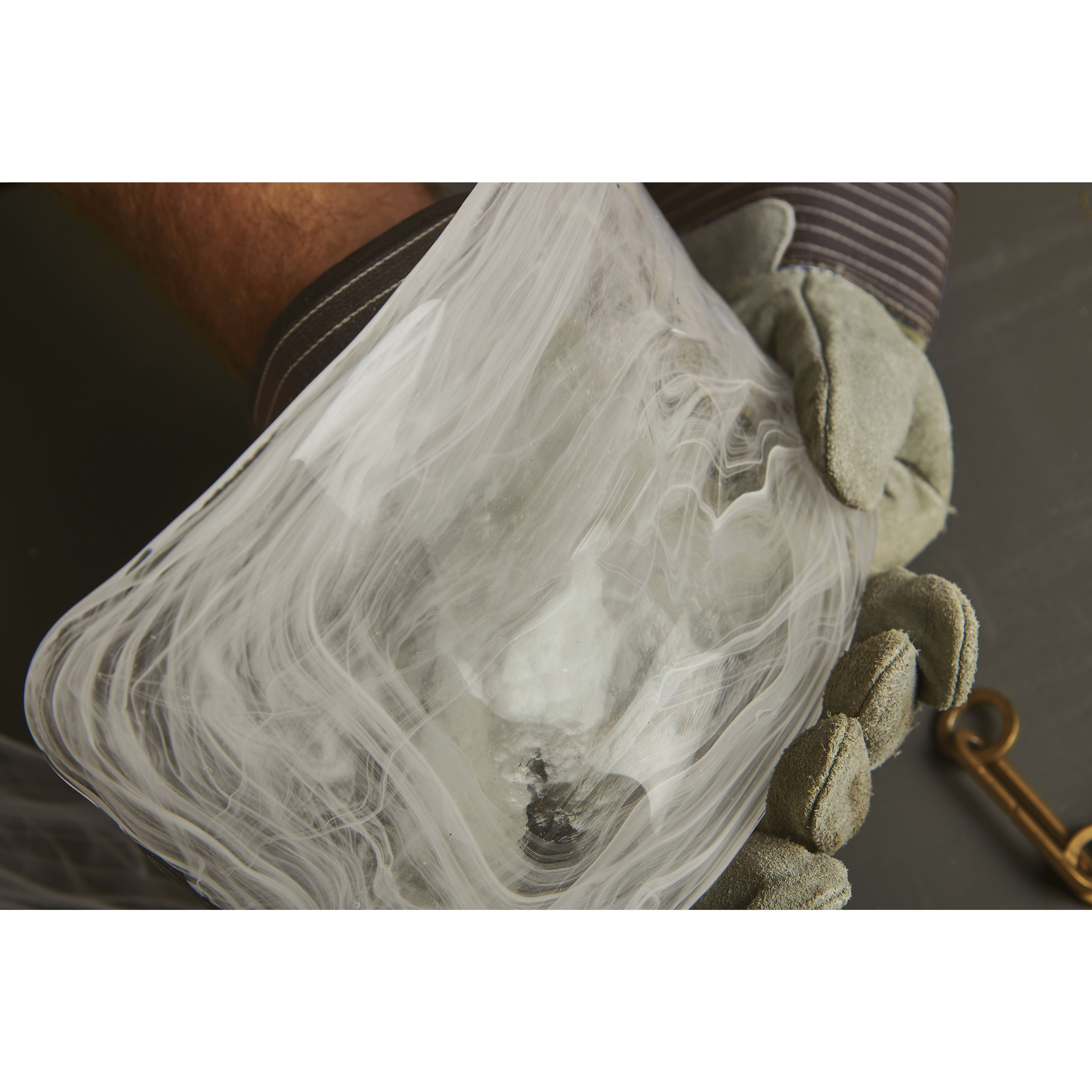 Fleur 10 Light 48 inch Burnished Gold Linear Pendant Ceiling Light