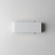 Blok LED 3.75 inch White Outdoor Wall Mount