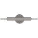 Viper 2 Light 5 inch Polished Nickel Wall Sconce Wall Light