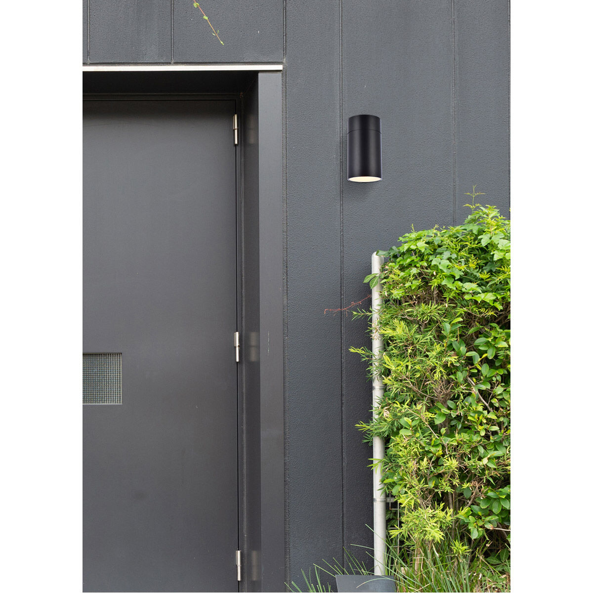 Raine 1 Light 8 inch Black Outdoor Wall Light