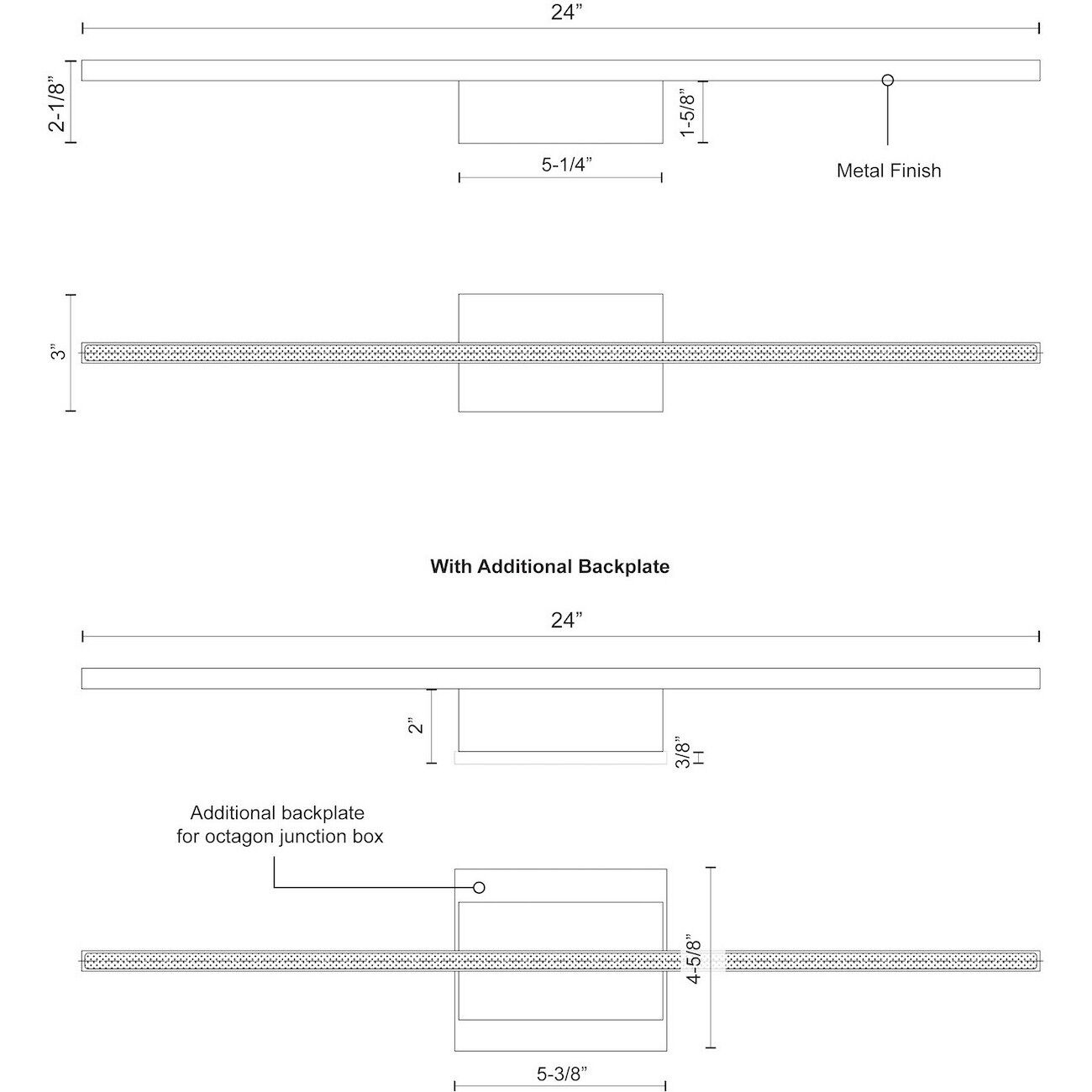 Vega Minor Wall Sconce Wall Light in Brushed Gold