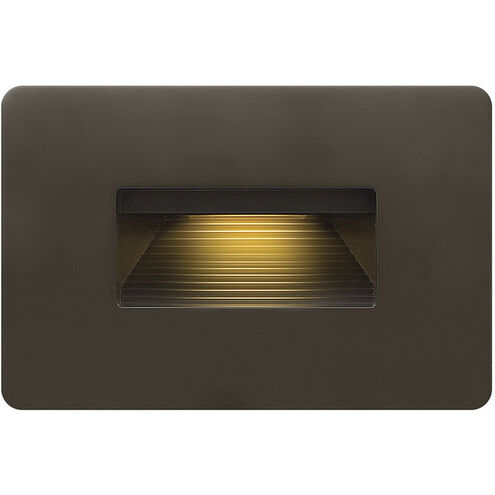 Luna 12v 3.80 watt Bronze Landscape Step Light, Horizontal