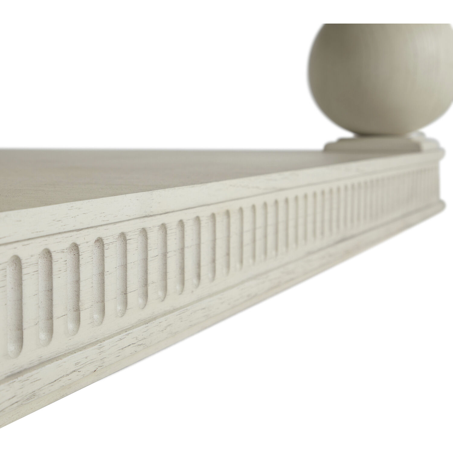 Bronte 54 X 54 inch Antique Brushed White Coffee Table