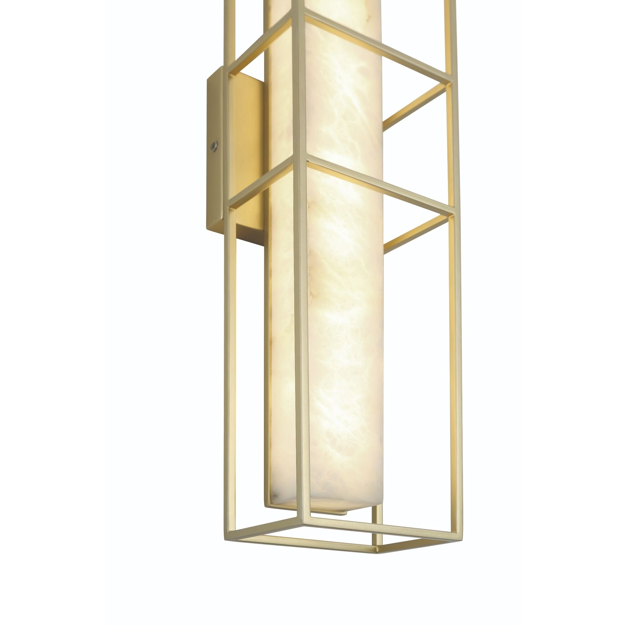 Blakley LED 24 inch Gold Outdoor Wall Sconce, Both Indoor/Outdoor