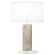 Sumatra 23.5 inch 100.00 watt Dark Champagne Metallic Table Lamp Portable Light