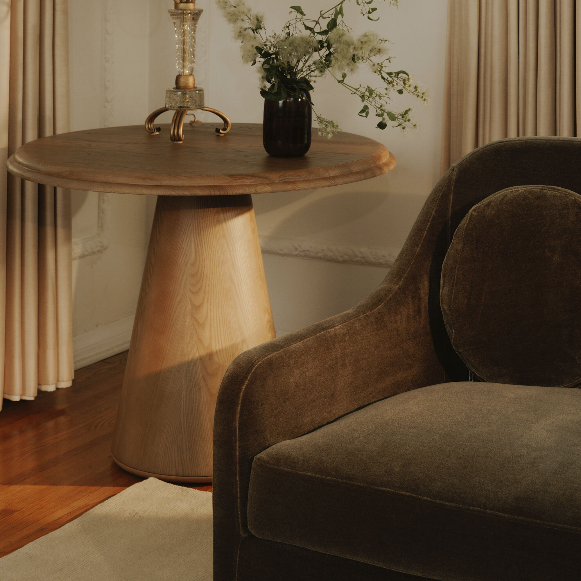 Tutto 38 X 38 inch Natural Cafe Table