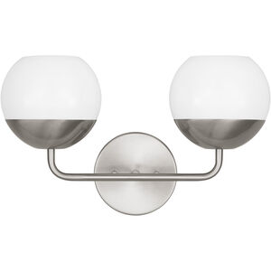 Alvin 2 Light 16.50 inch Bathroom Vanity Light