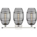 Ballston Vaz 3 Light 28 inch White Polished Chrome Bath Vanity Light Wall Light