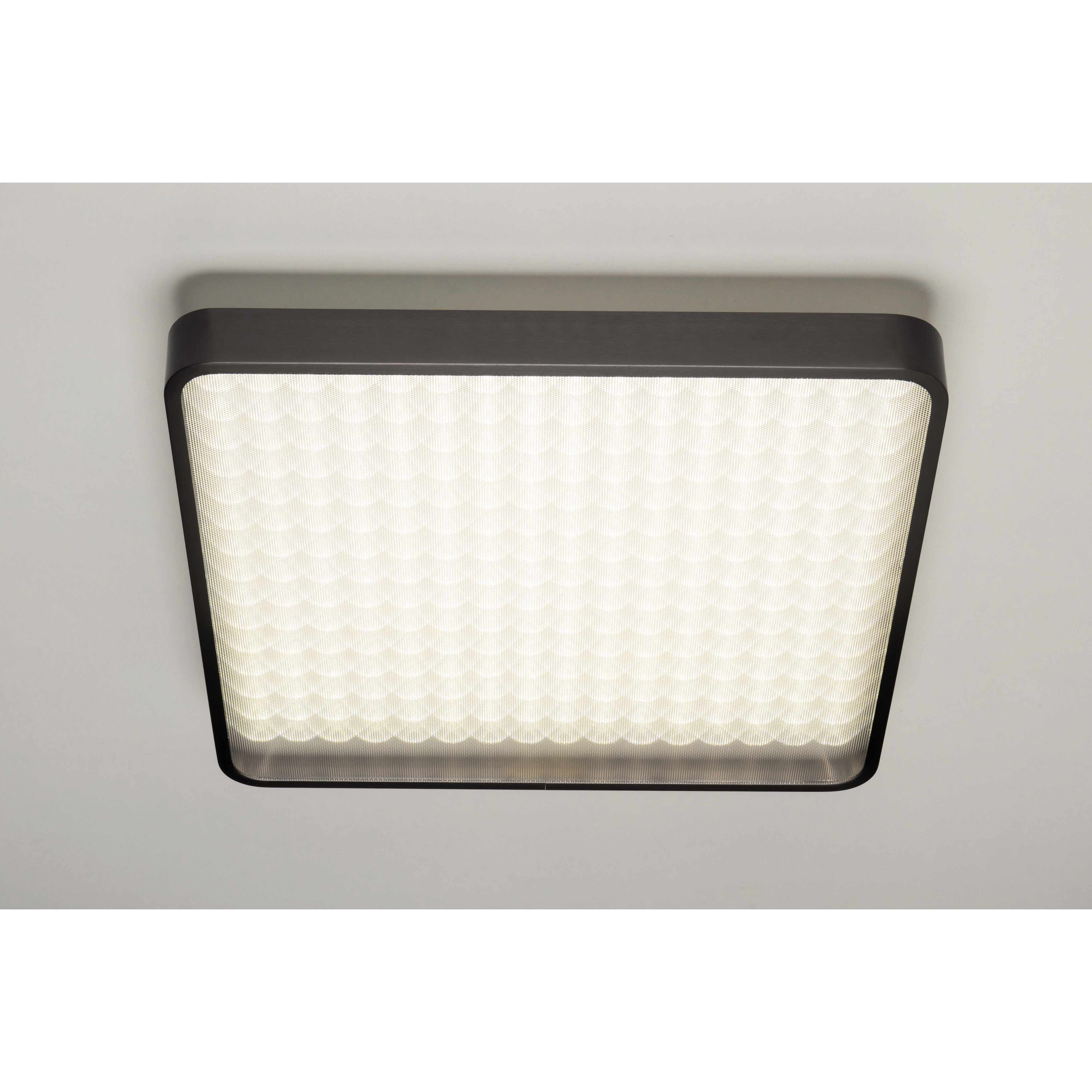 Mirage LED 17.7 inch Satin Dark Gray Flush Mount Ceiling Light