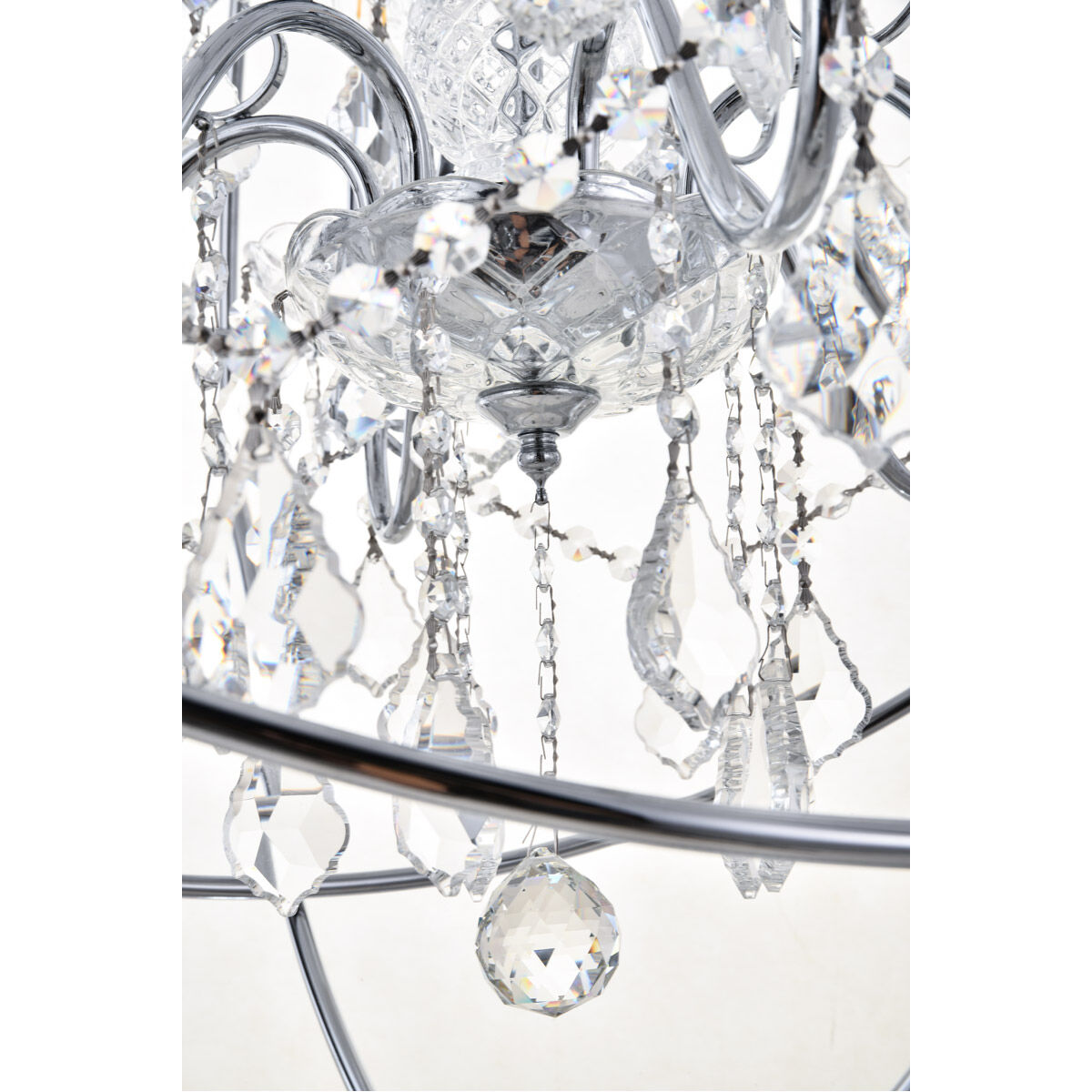 Cordelia 6 Light 26 inch Chrome Pendant Ceiling Light