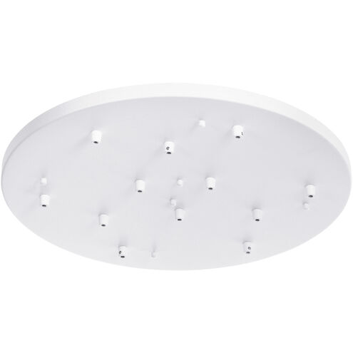 Leo 23 inch White Multi Ceiling Canopy Ceiling Light