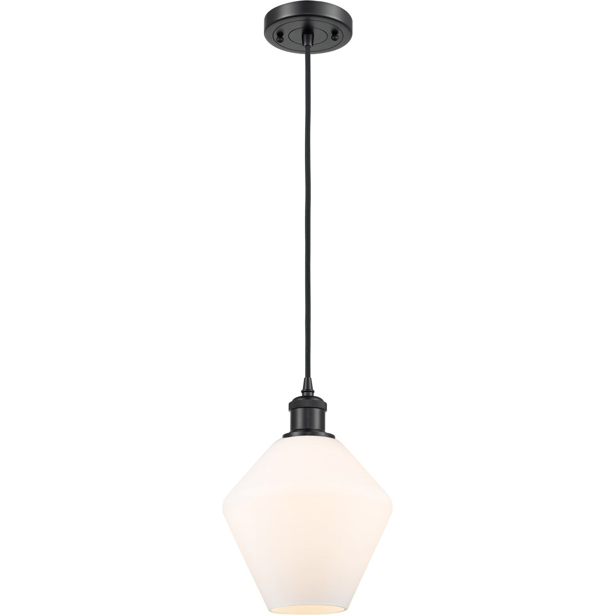 Ballston Cindyrella LED 8 inch Matte Black Mini Pendant Ceiling Light