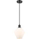 Ballston Cindyrella LED 8 inch Matte Black Mini Pendant Ceiling Light