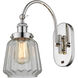 Franklin Restoration Chatham LED 7 inch Polished Nickel Sconce Wall Light