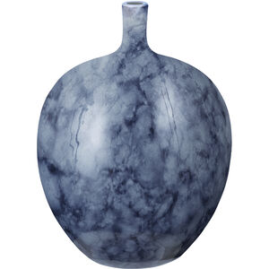 Midnight Marble 11 X 8 inch Vase, Small