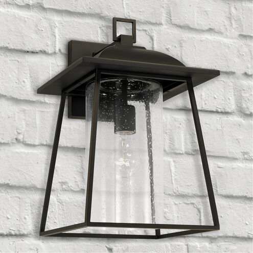 Durham Outdoor Wall Lantern in Oiled Bronze