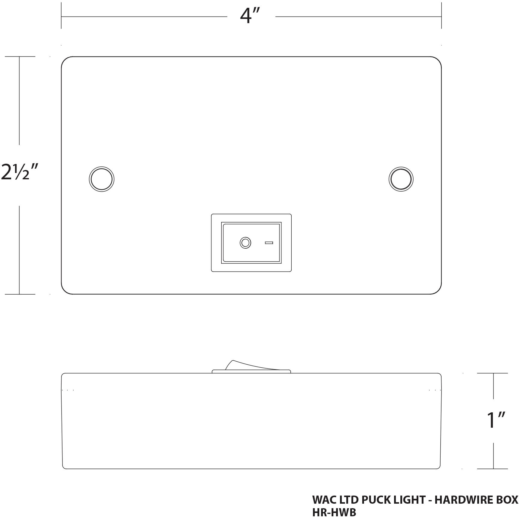 Tyler White Button Light, WAC Limited