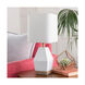 Pimm 17.37 inch 60 watt White and Natural Table Lamp Portable Light