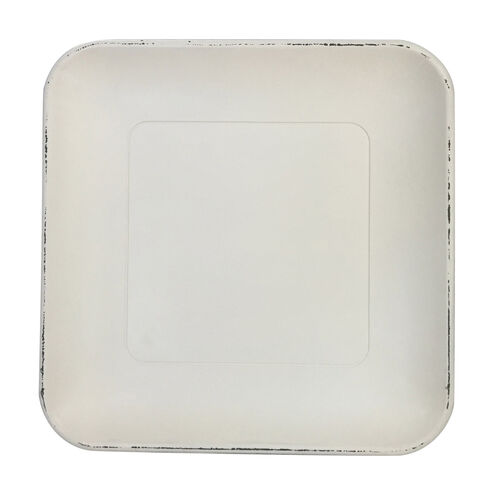 Signature 20 inch Antique White Plate