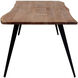 Ramirez 70.9 X 35.4 inch Natural/Black Dining Table