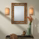 Marche 40 X 30 inch Natural Bamboo Mirror, Inline