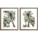 Waterside Collection Green Framed Art
