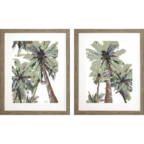 Waterside Collection Green Framed Art
