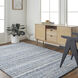 Zola 132 X 96 inch Denim Rug in 8 x 11, Rectangle