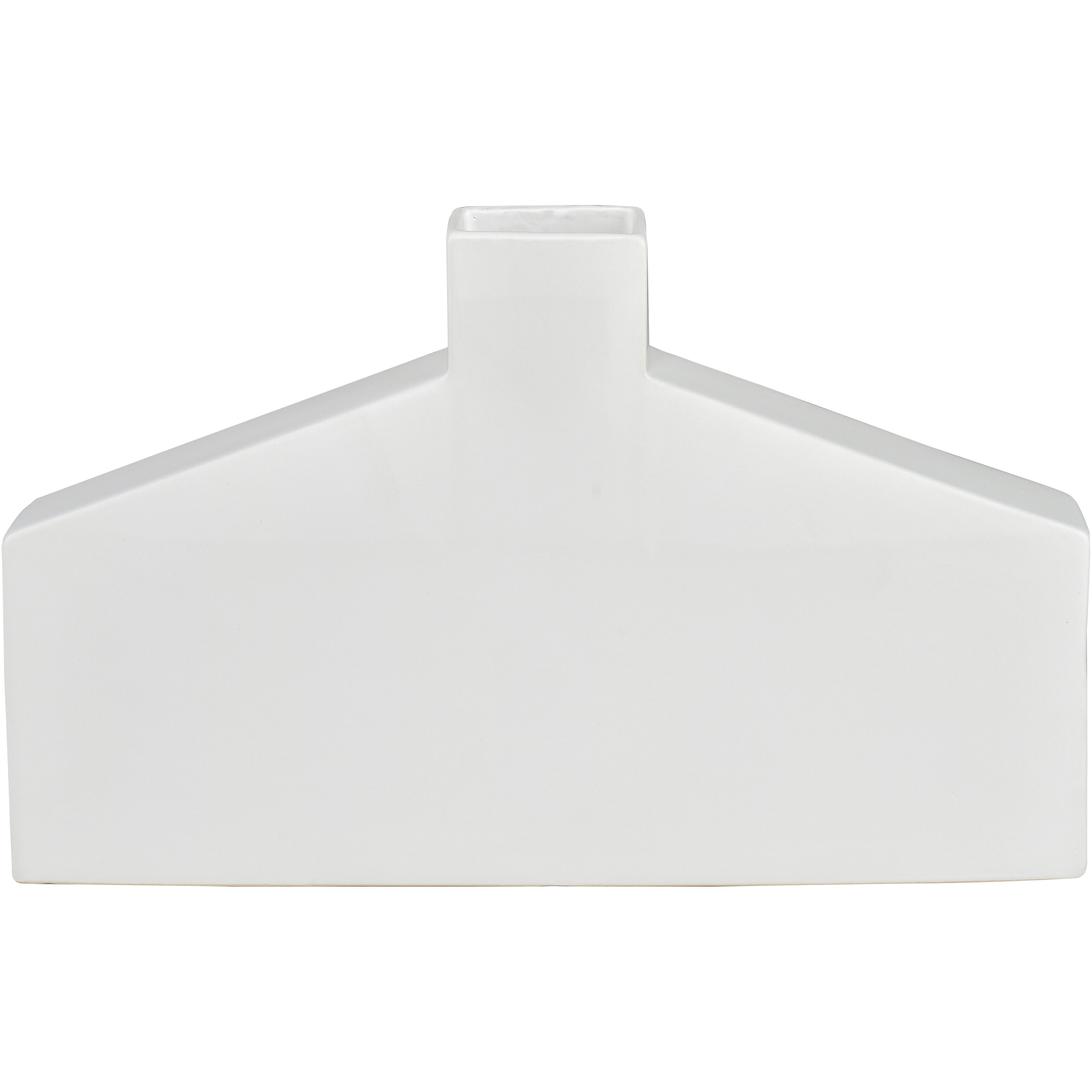 Drue 16.25 X 10.25 inch Vase in Matte White