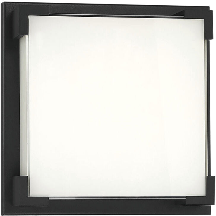 Thornhill LED 11.5 inch Black Outdoor Flush Mount