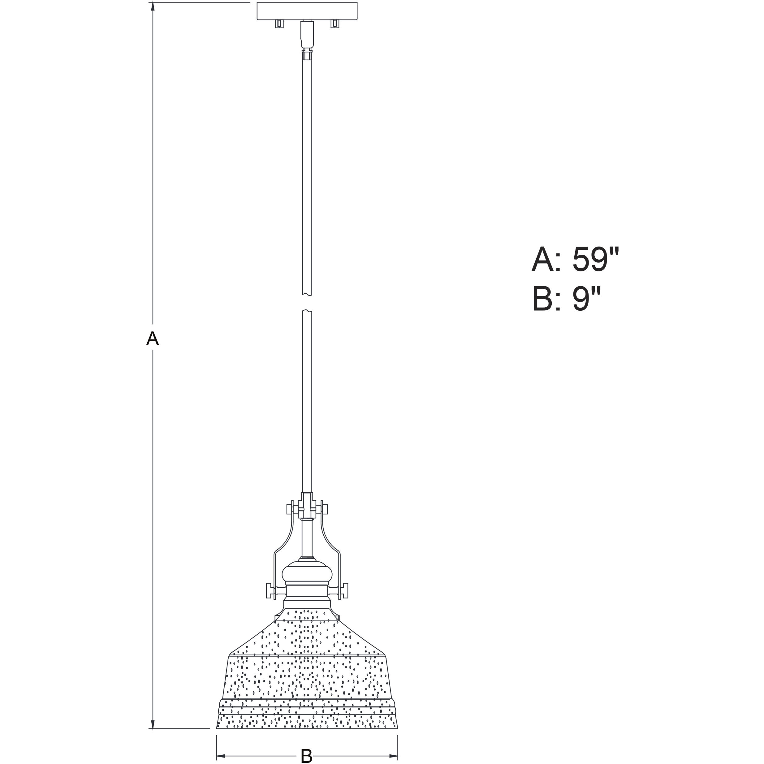 Beloit LED 9 inch Satin Nickel Mini Pendant Ceiling Light