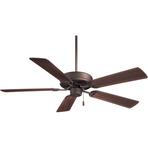Contractor 52 inch Oil Rubbed Bronze with Medium Maple Blades Ceiling Fan