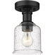 Bryant 1 Light 5.5 inch Matte Black Flush Mount Ceiling Light