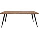 Ramirez 70.9 X 35.4 inch Natural/Black Dining Table