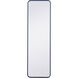 Evermore 60 X 18 inch Blue Mirror