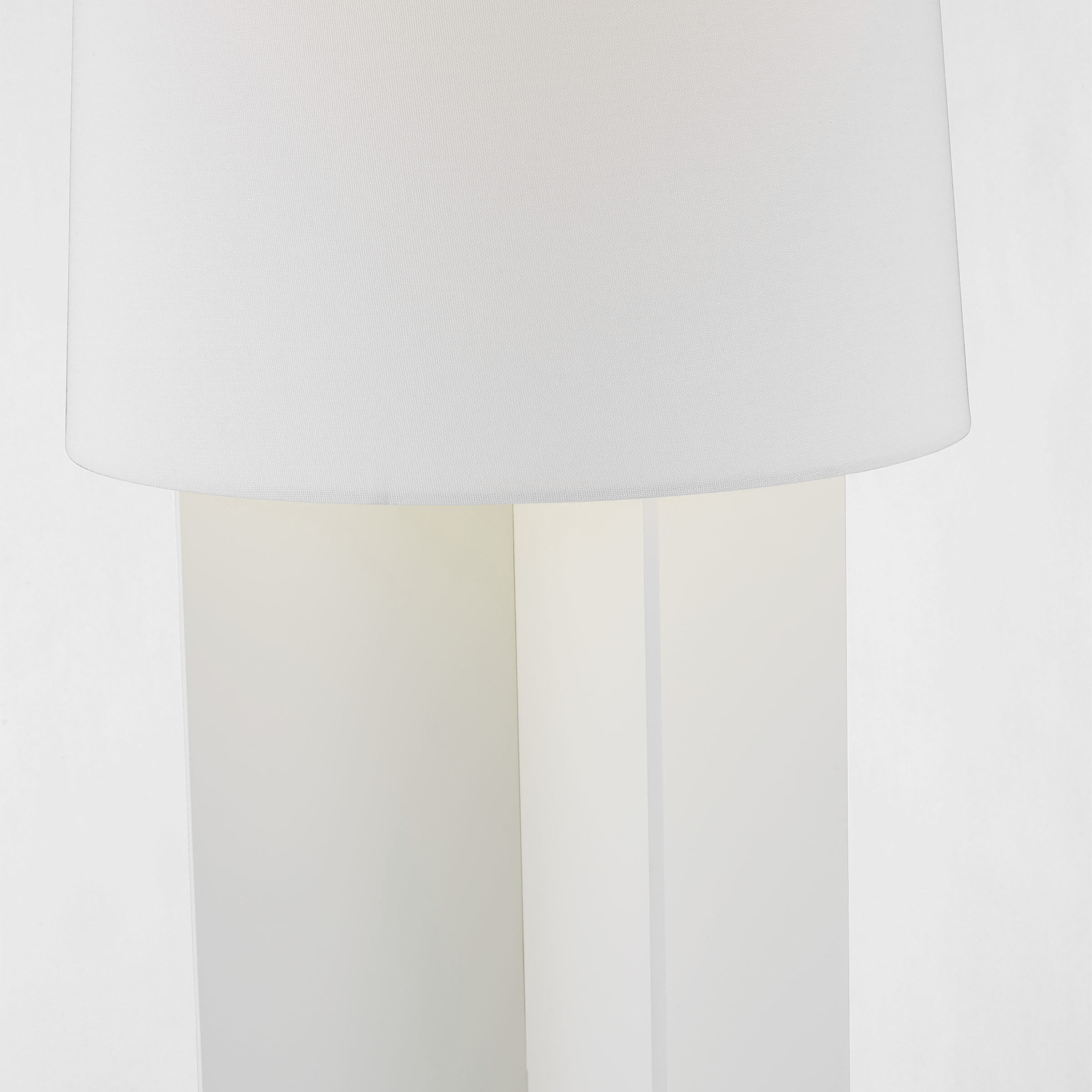Kelly by Kelly Wearstler Blocco 53 inch 60 watt Soft Linen Floor Lamp Portable Light