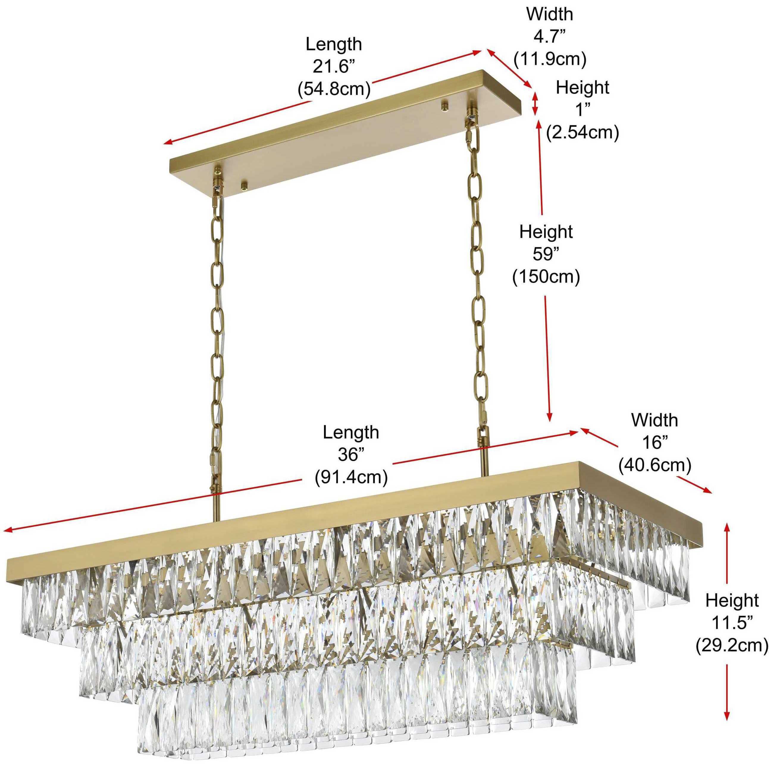 Josephine 12 Light 16 inch Satin Gold Chandelier Ceiling Light