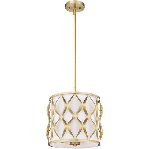Harden 3 Light 12 inch Modern Gold Pendant Ceiling Light