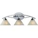 Elysburg Vanity Light Wall Light in Polished Chrome