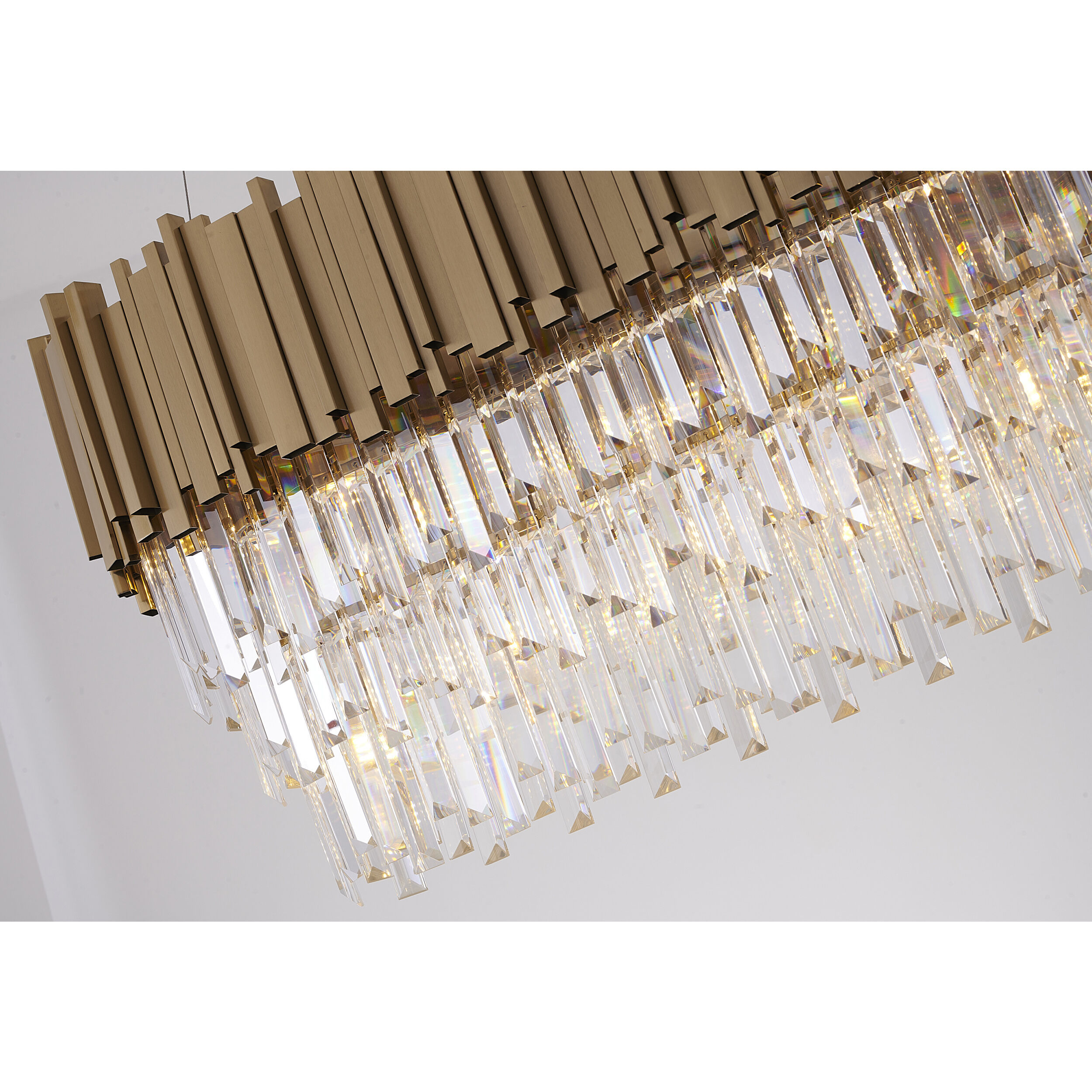 Canada 7 Light 11.8 inch Gold Chandelier Ceiling Light