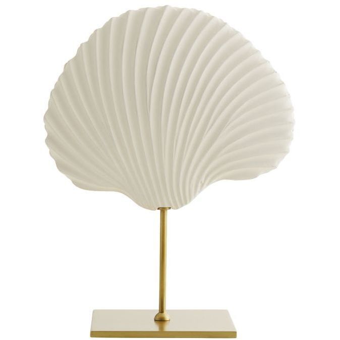 Shell White Sculptures, Set of 3