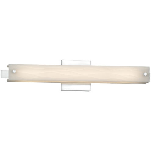 Porcelina 23 inch Matte Black Vanity Light Wall Light