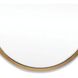 Canal 40 X 24 inch Natural Brass Mirror