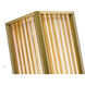 Canada 59 inch 20 watt Satin Brass Floor Lamp Portable Light