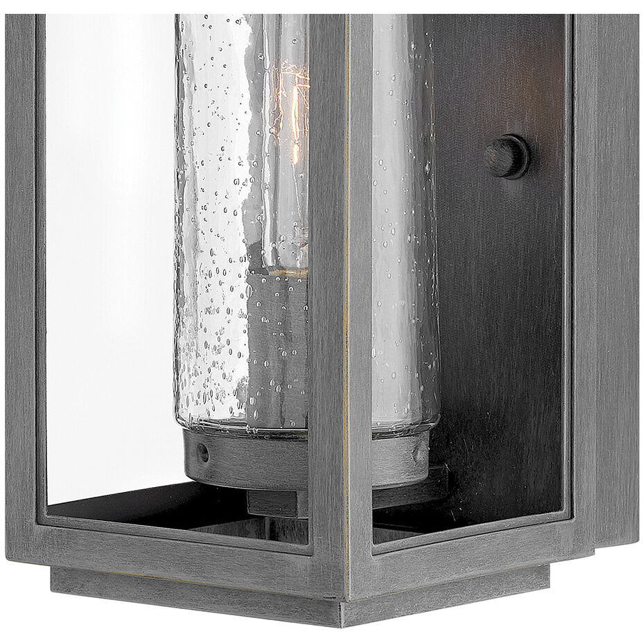 Coastal Elements Atwater LED 14 inch Ash Bronze Outdoor Wall Mount Lantern, Small