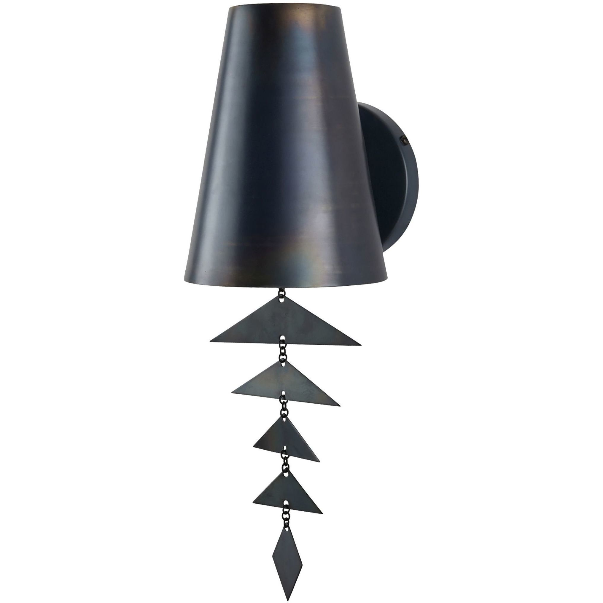 Ellie 1 Light 6 inch Burnt Bronze Sconce Wall Light