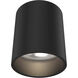 Focus 1 Light 6 inch Black Flushmount Ceiling Light