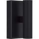 Ian LED 4.5 inch Matte Black ADA Sconce Wall Light